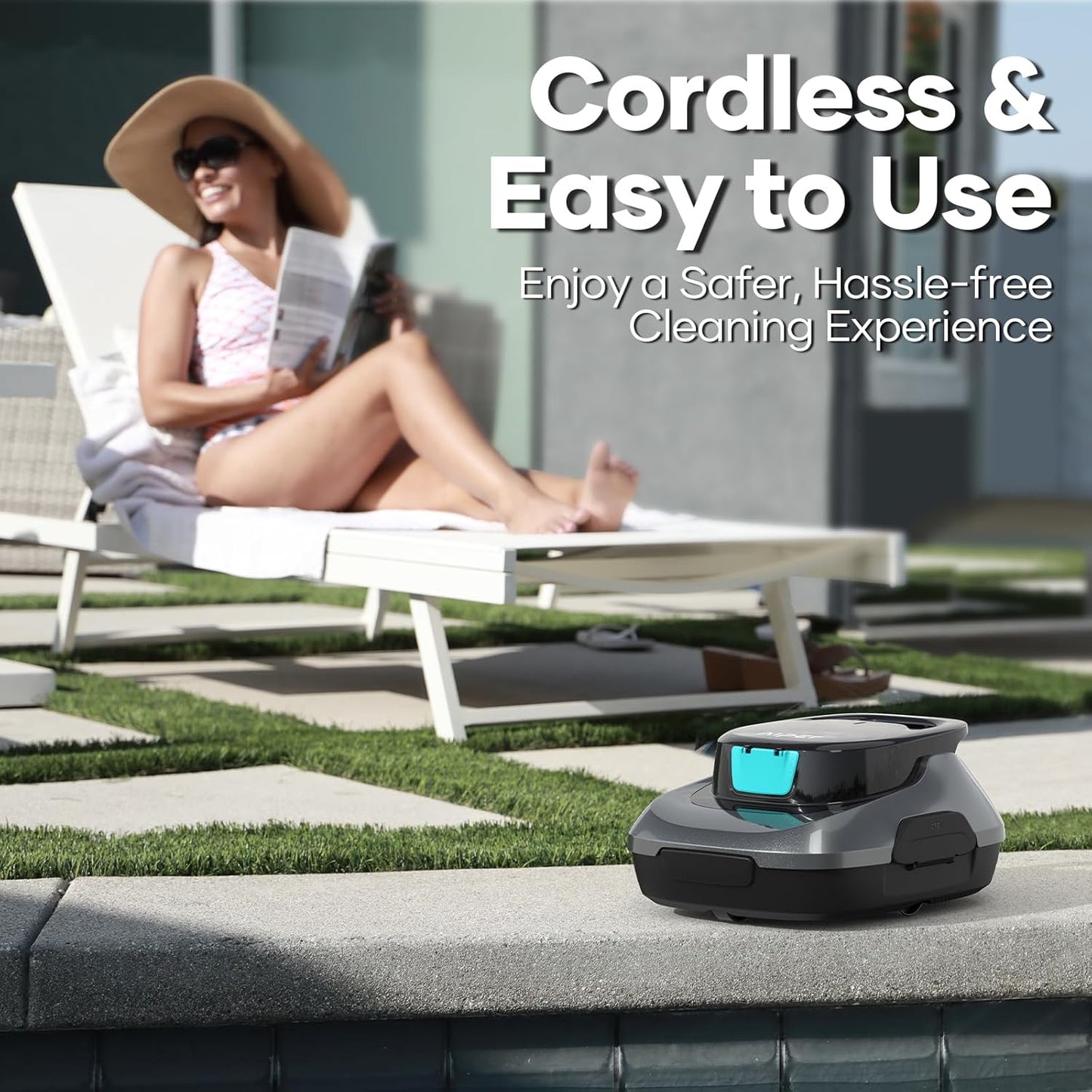 PoolGenius Pro | Smart Robotic Pool Cleaner
