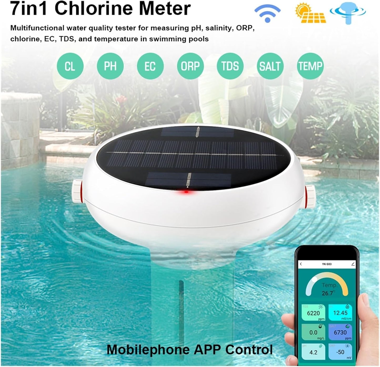 AquaSense Solar | Smart Floating Water Tester