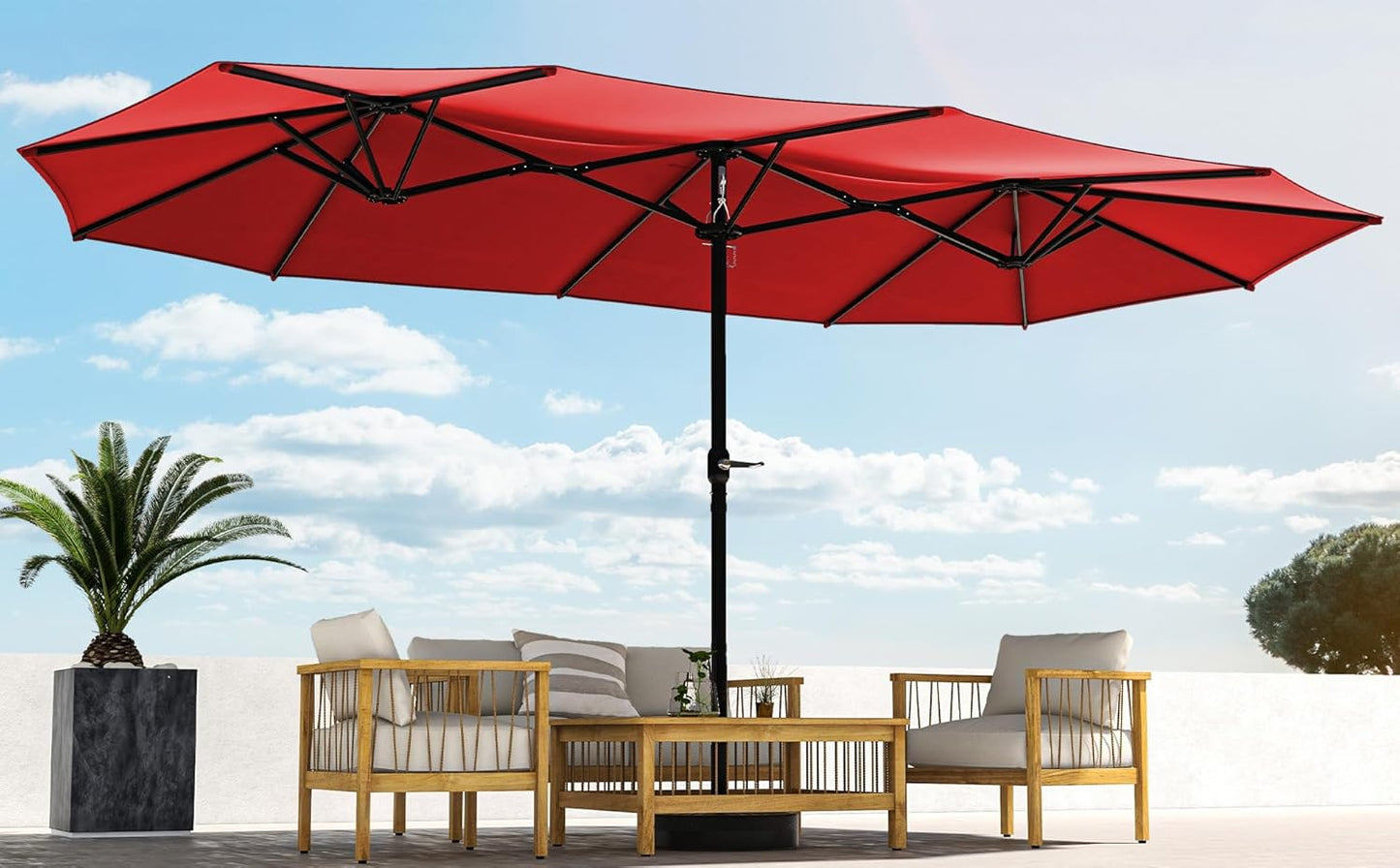 VistaShade Double Canopy Patio Umbrella